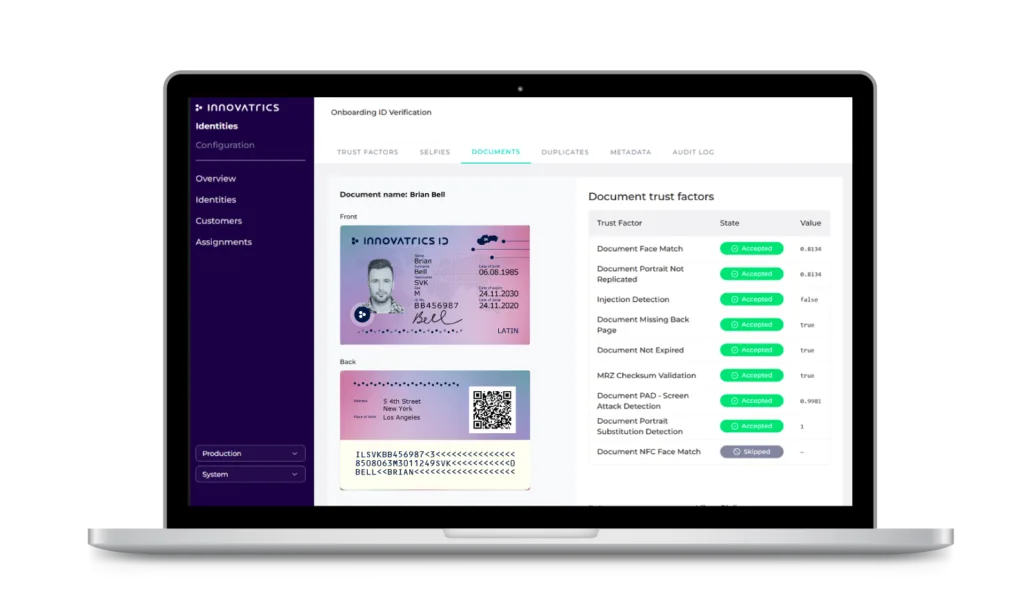 IDV Platform – System integrators