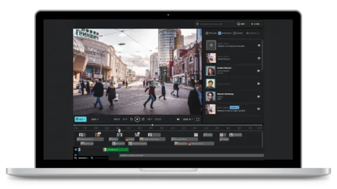 Face-in-the-video identification