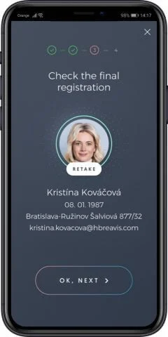 Smartface Enroll New User Easily